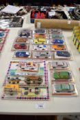 Twenty Three Majorette Die-casts, Cars and Trailers, 256 BMW 733, 210 VW Golf, 249 Mercedes 450