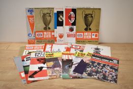 A collection of Manchester United Programmes, 1968 European Champions Clubs Cup vs Benfica, 1968