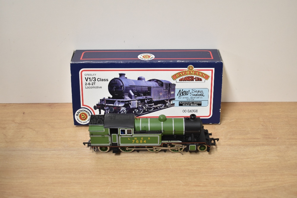 A Bachmann 00 gauge 31-600 LNER 2-6-2 Tank Locomotive 7684, boxed with internal packaging present, - Image 2 of 2