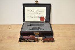 A Bachmann Limited Edition 00 gauge LMS 4-6-0 Royal Scot Loco & Tender, in presentation box with