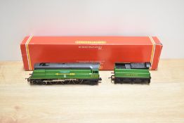 A Hornby 00 gauge R866 Southern 4-6-2 Fighter Pilot Loco & Tender 21C155, in original box with inner