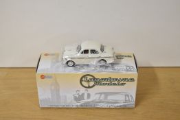 A Lansdowne Models (Brooklin Models) 1:43 scale die-cast, LDM 71a 1957 Wolseley 1500, white, in