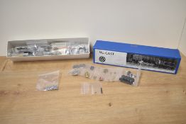 A Nu-Cast NC 051 LNER Gresley P2 Earl Marischal Loco & Tender Kit, not checked for completeness