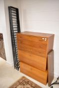 A large selection of ladderax including supports, shelves and desk/drawer sections