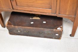 A vintage leather case