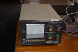 A vintage Marconi AF power meter 893B