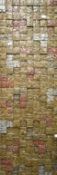 Giovanni Schoeman (South African 1940-1980) a mid century/brutalist composition relief moulded