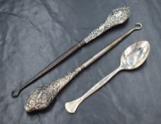 A boxed Elizabeth II silver teaspoon commemorating the Millennium hallmark, marks for Sheffield