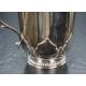 A George V silver tankard, of traditional form having a flared rim, decorative s-scroll handle and - Image 3 of 4