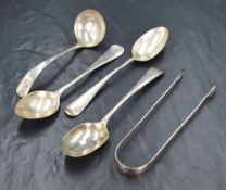 An Elizabeth II silver Old English pattern sauce ladle, marks for Sheffield 1964, maker Viner's Ltd,