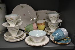 A Royal Albert Festival pattern Bone China part tea service ( 19 ), sold together with another Royal