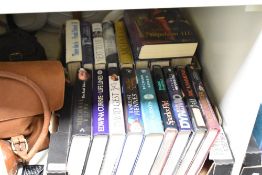 Two boxes of modern hard back books to include autobiographies.