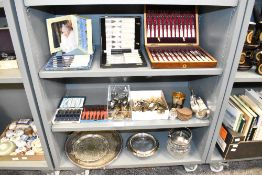 A large and varied collection of cutlery, to include a Diamond Jubilee gold coloured tea spoon