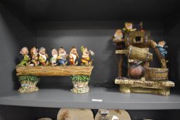 A characterful Walt Disney showcase collection of the 7 Dwarfs returning home to an unexpected house