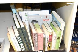 Two box's containing various books, to include The Autobiography of Arthur Ransome, I wish I could