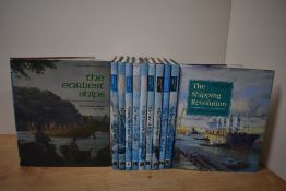 Maritime History. Conway's History of the Ship. 1996 onwards. Eleven [of twelve] volumes from the