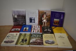 Military History. British Regimental histories. Specialist monographs. Softback selection. (15)