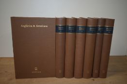 Anglistica & Americana. Georg Olms Verlag. Biographia Britannica (1747-1766). In six volumes. (6)