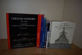 Naval History. German Warships and related. Includes: Groner's German Warships 1815-1945 in two