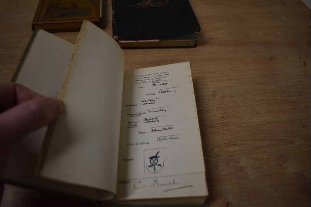 Manuscript. Four early-mid 20th century 'friendship albums'. Includes: The Ghosts of My Friends & - Image 7 of 14