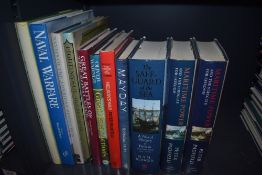 Naval History. Miscellany. Hardbacks in dust jackets. (11)