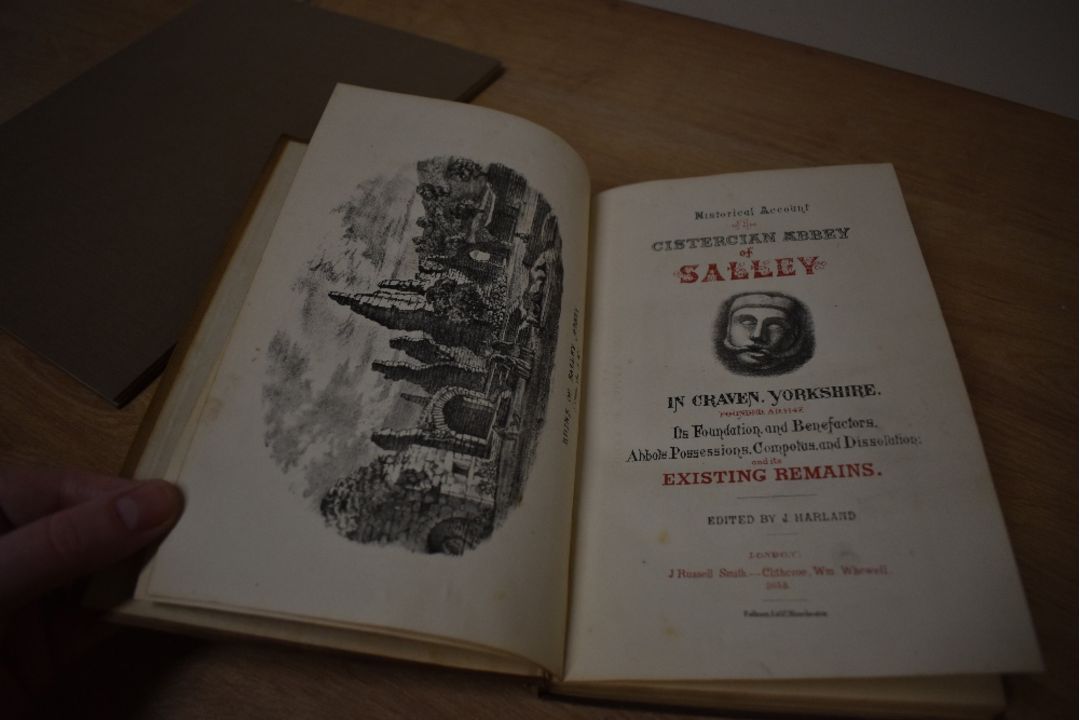Topography. Harland, J. (Ed.) - Historical Account of the Cistercian Abbey of Salley, &c. London: - Image 3 of 3