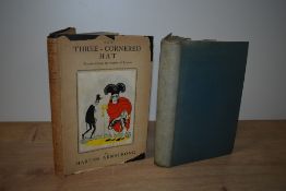 Illustrated Books. Two titles: The Three-Cornered Hat. London: Gerald Howe, Ltd. 1927.; The Life and