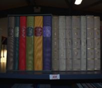 Folio Society. A Thomas Hardy box set of six volumes; together with seven volumes of Jane Austen -