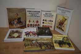 Military History. Uniforms of the 18th & 19th Centuries. Large format selection. (9)