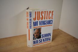 The Holocaust and Nazi-Hunting. Wiesenthal, Simon - Justice not Vengeance. London: Weidenfeld and