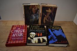 Literature. Signed copies. Includes: Philippa Gregory and Lynda La Plante. Hardbacks in dust