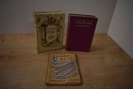 Cookery. Three titles: Heath, Ambrose - The Country Life Cookery Book. London: Country Life Ltd.