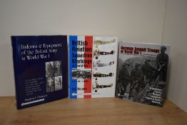 Military History. Specialist histories of the First World War. Three works published by Schiffer