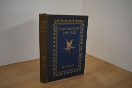 Travel. Parkhurst, Lewis - A Vacation on the Nile. Privately Printed: 1913. Original cloth, worn. (