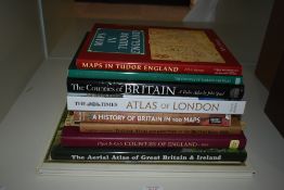 Atlases and maps. British interest. Modern miscellany. (9)