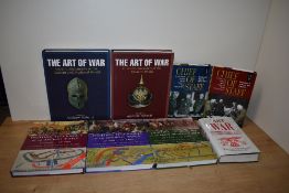 Military History. The Art of War - techniques and leadership. A small selection. Hardbacks in dust