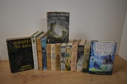 Literature. A small selection of hardback novels with dust jackets designed by Felix Kelly.