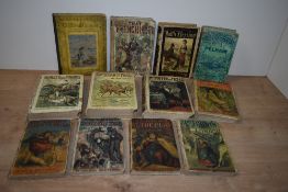 Literature. A small selection of Yellow-back 'cheap' novels of the late 19th Century. Condition