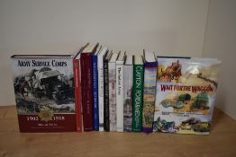 Military History. British Regimental histories. Specialist monographs. Hardback selection. (11)