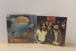 An AC/DC two album lot - in great condition - UK issues