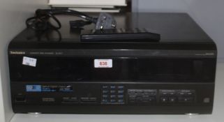 A Technics SLMC7 CD Changer