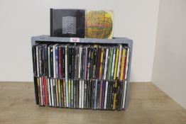 A selection of around sixty compact discs with the focus being on Indie artists and electronica with
