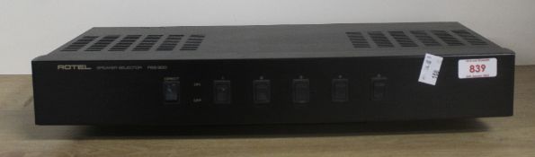 A Rotel Speaker selector RSS900 - can be used as a multi room system