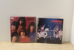 A Ramones two album lot with the ' it's alive ' double set - classic stuff on offer here - punk