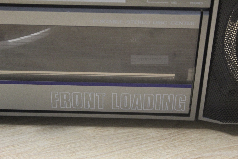 A JVC Ghetto Blaster with turntable and cassette player and tuner - sold as not working but a rare - Image 4 of 4