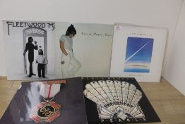 A rock and pop lot - all been very well looked after - ten records in total on offer here