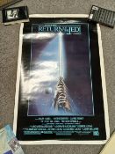 An original UK Return of the Jedi Cinema Poster - rolled - not folded - 105cm x 70cm - some light