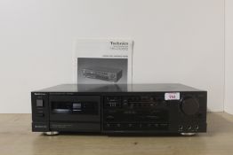 A Technics RSB355 tape player , cassettes like cd's are slowly coming back - this is a highly