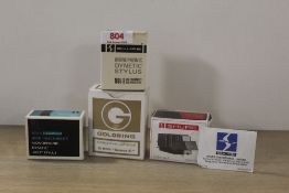 A selection of vintage stylus - used - boxed - please note the Shure M75 is just the box and some