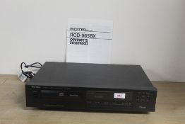 A Rotel CD Player 9658X